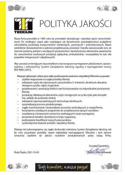Polityka jakości