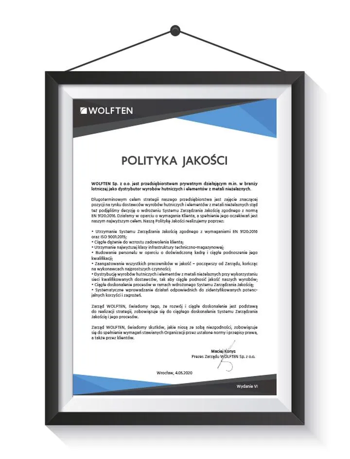 Zaangażowanie pracowników w jakość